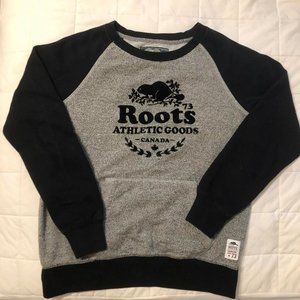 Roots women's crew neck sweater